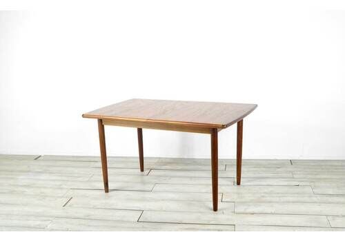 Midcentury Meredew Extending Teak Table Vintage Modern Retro Danish Style
