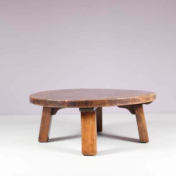 1970s Brutalist Coffee Table From The Netherlands