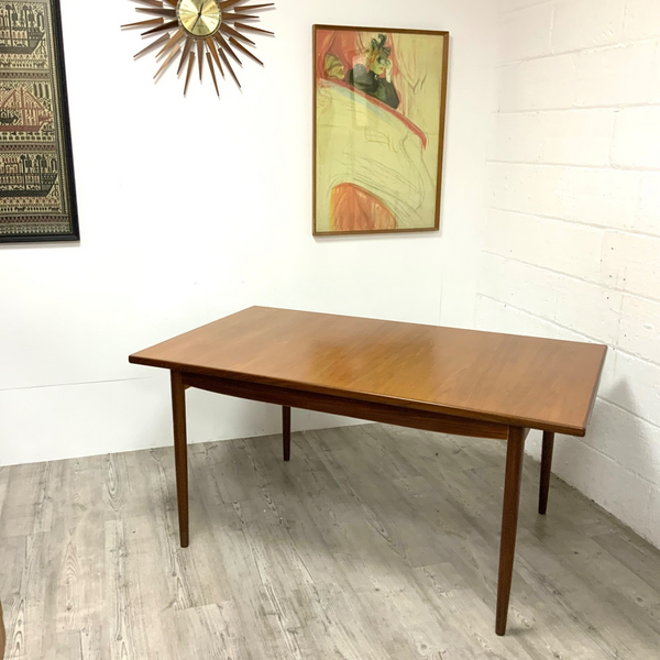Teak 1960s Extending  Teak Dining Table By Danish Designer Lb Kofod Larsen For G Plan
