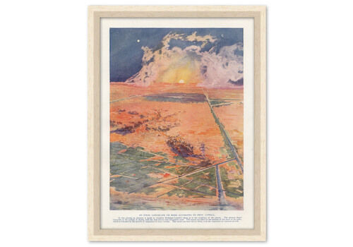 “An Ideal Landscape On Mars”, 1912 Chromolithograph On Paper