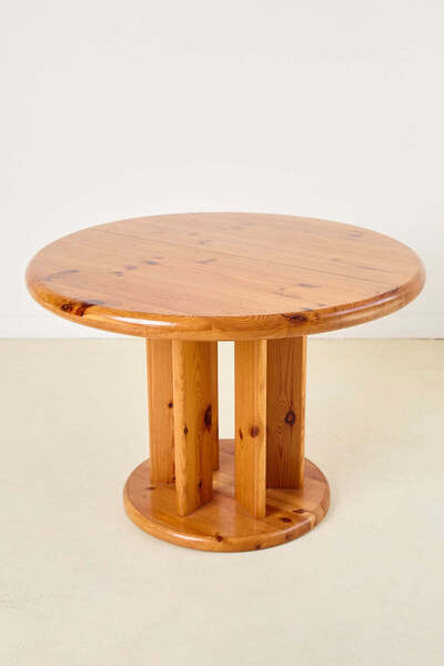 Extendable Rainer Daumiller Pine Dining Table