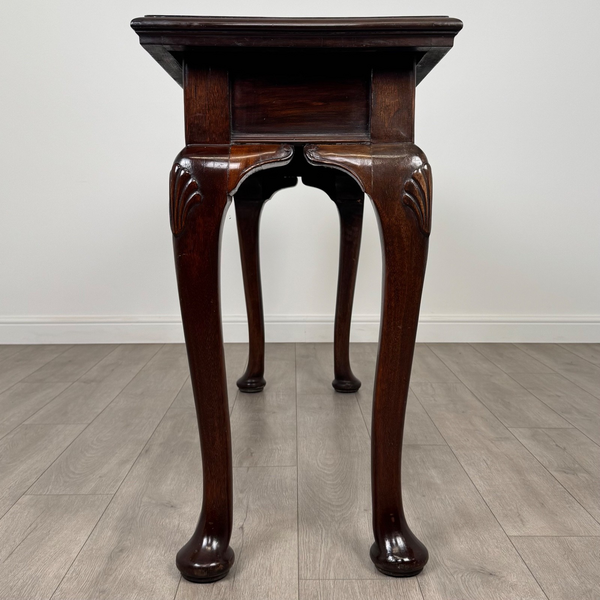 Antique 19th Century Good Quality Hall Table In Mahogany photo for sale