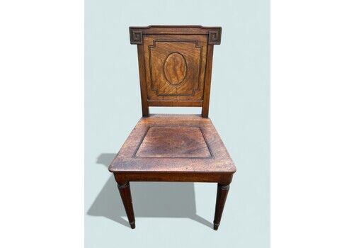 Regency Mahogany Hall Chair By Gillows
