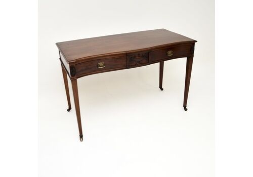 Antique Edwardian Mahogany Console Table
