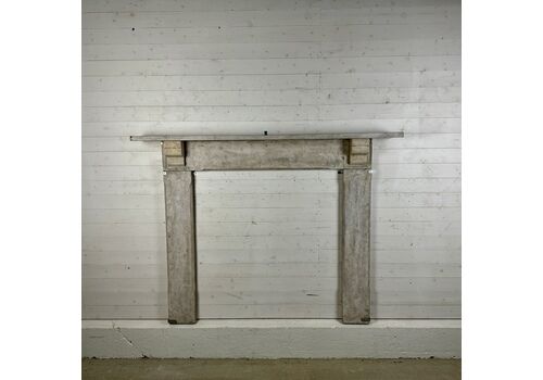 Simple Antique Stone Fire Surround