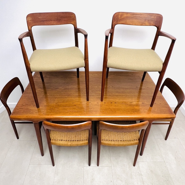 Danish Dining Set By Niels Otto Møller