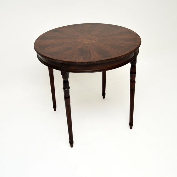 Antique Flame Mahogany Occasional Table