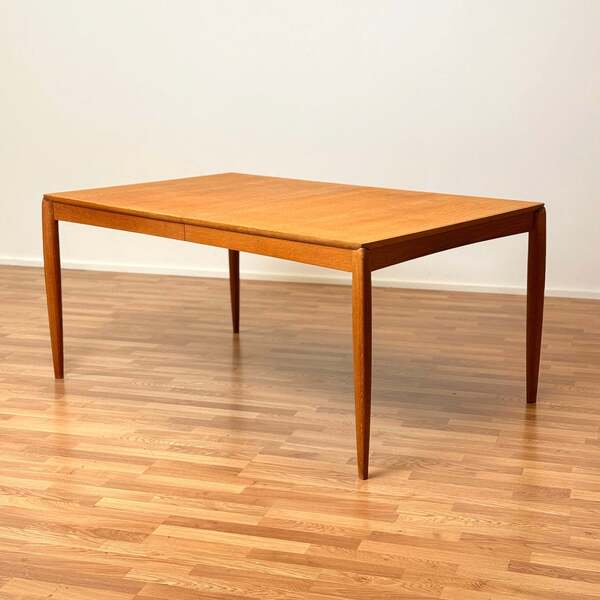 Rectangular Dining Table In Oak, By H.W Klein For Bramin, 1950s 60s, Denmark