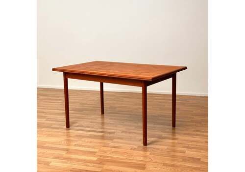 Rectangular Dining Table In Teak, 1950s 60s, Denmark