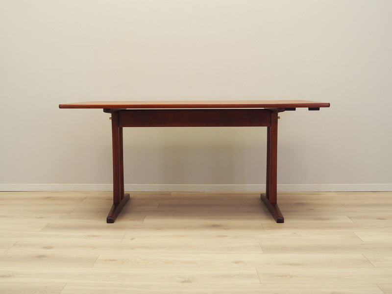 Teak Table, Danish Design, 1960s, Designer: Børge Mogensen, Production: Fdb photo furniture