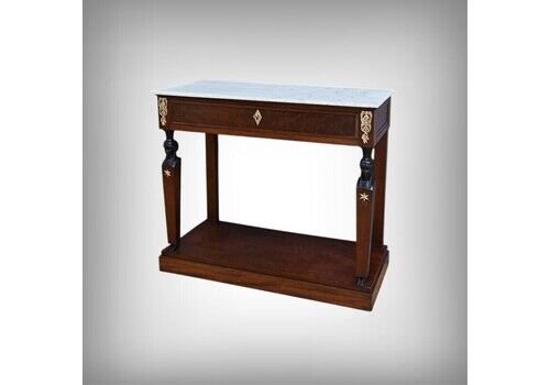 Return From Egypt Console In Mahogany, Empire Period – Early 19th Century