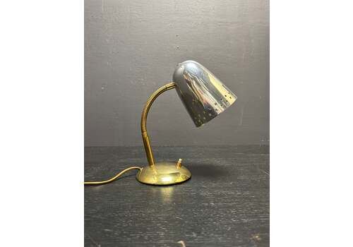 1960s Goose Neck Table Lamp By Mathieu Mategot