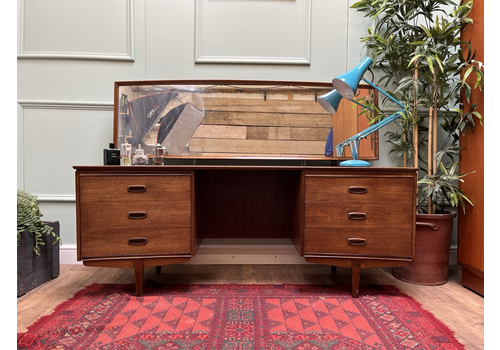 Stunning Mid Century Retro Teak Dressing Table, Sideboard, Desk Danish Style