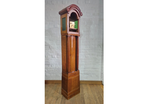 Antique Continental Mahogany Long Case Clock