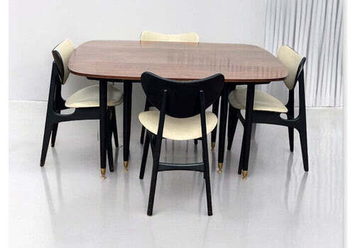 Mid Century G Plan Extending Dining Table & Chairs