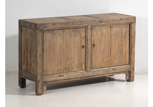 Antique Sideboard In Dark Tones (C.1900) #48
