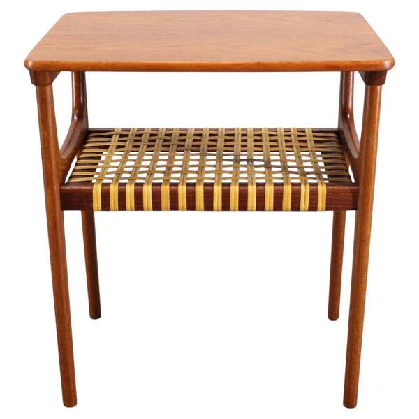 1960s Danish Teak Side Table By Heltborg Mobler