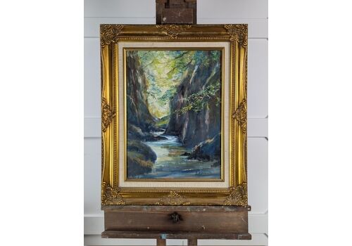 D. Lamond, Crail Ravine   Oil On Canvas, 2008