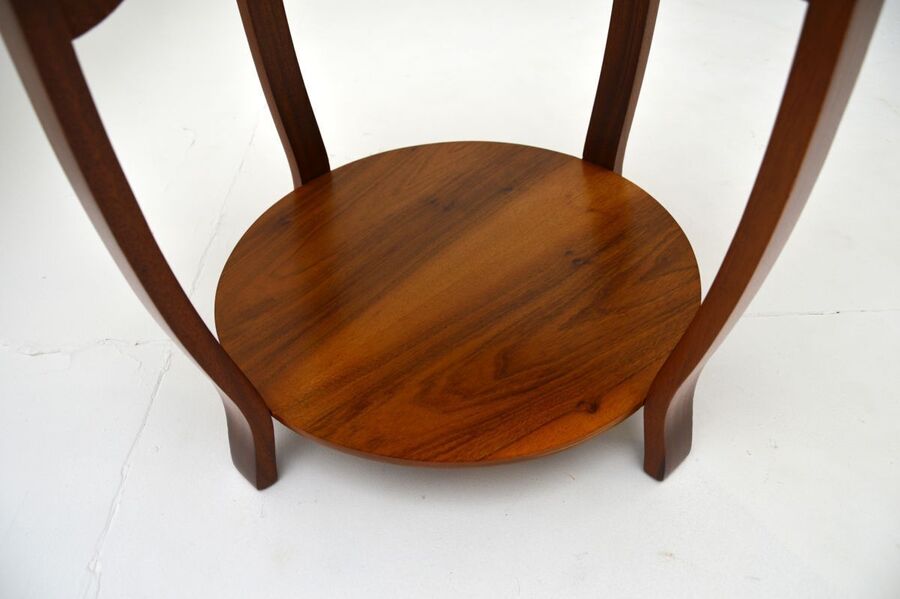 Art Deco Figured Walnut Occasional / Coffee Table photo furniture