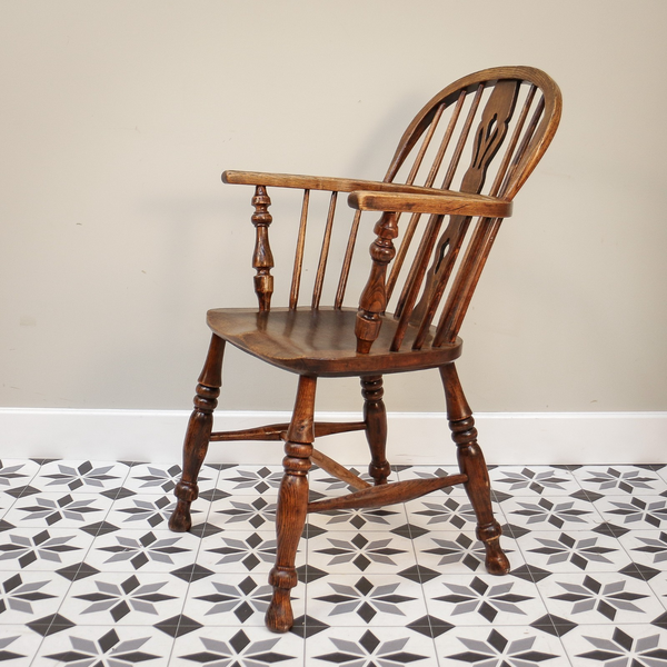 Windsor Chair In Elm And Beech Victorian