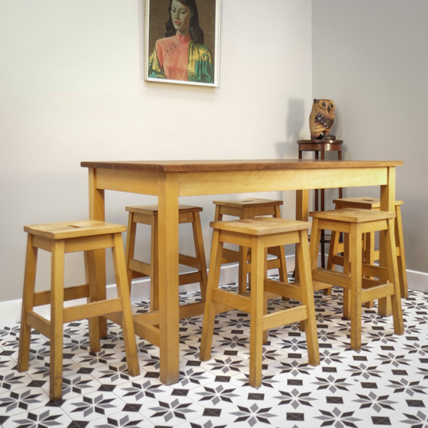 School Lab Desk And Stools Alternative Ding Table And Stools