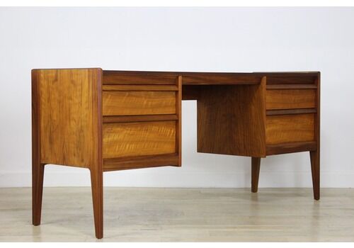 A Younger French Walnut Shallow Desk From The Russell Range