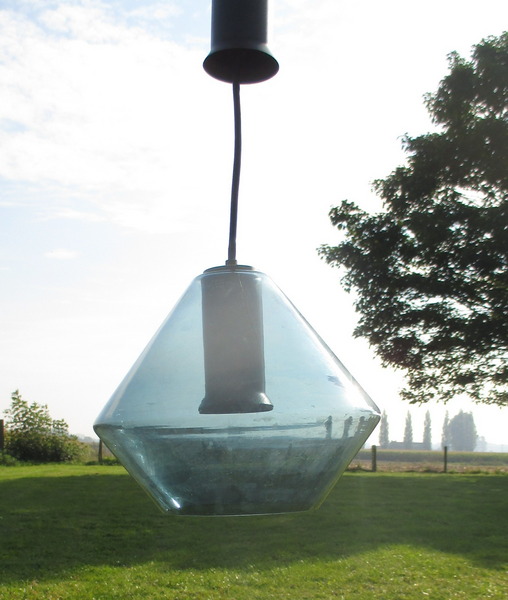 Tapio Wirkkala Design K2 Pendant Chandelier Finland Signed Marked Diamond Shape