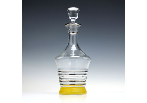 Art Deco Spirit Or Wine Glass Decanter C1930 40