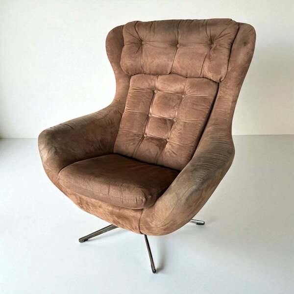 1970s Vono Swivel Egg Chair – Mid Century Modern Original