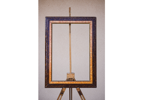Pair Of Fake Painted Wood Pastry Frames 42*58cm