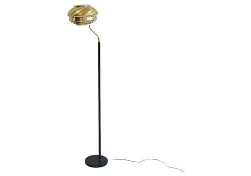 Alvar Aalto Model A808 Brass Floor Lamp