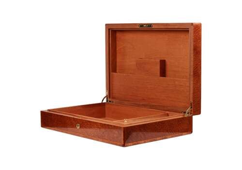 Hermès Paris Mahogany Stationery / Correspondence Box, 1988