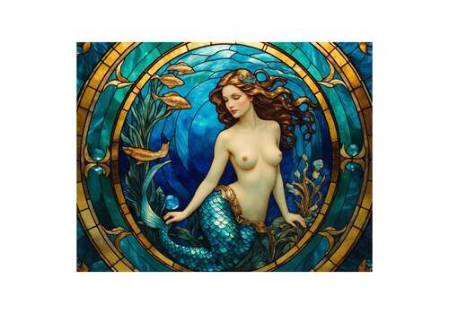 Iatus Ondine Digital Print On Canvas