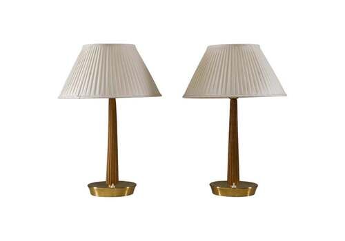 Scandinavian Mid Century Table Lamps By Asea