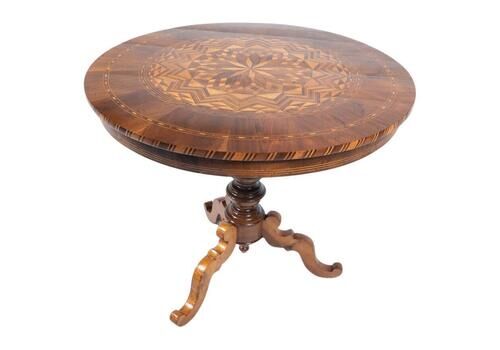 Small Gueridon Table, Italy, 19th