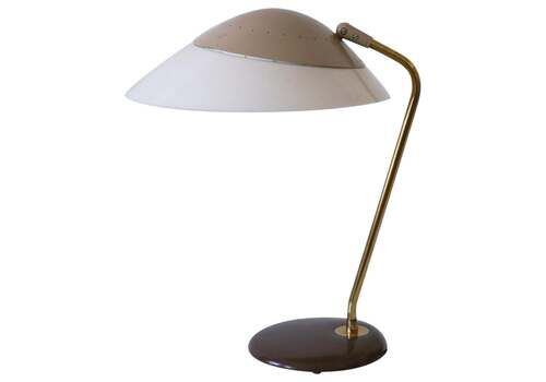 Elegant Table Lamp Or Desk Light By Gerald Thurston For Lightolier USA 1950s