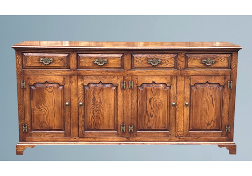 A Good Quality Oak Dresser Base