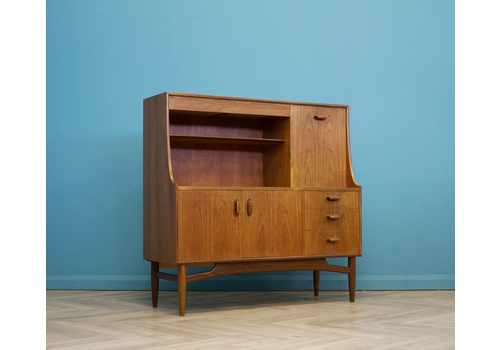 Mid Century Teak Highboard High Sideboard From G Plan, 1960s #1492