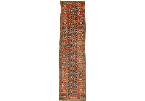 Good Antique Kurdish Runner, Circa 1920