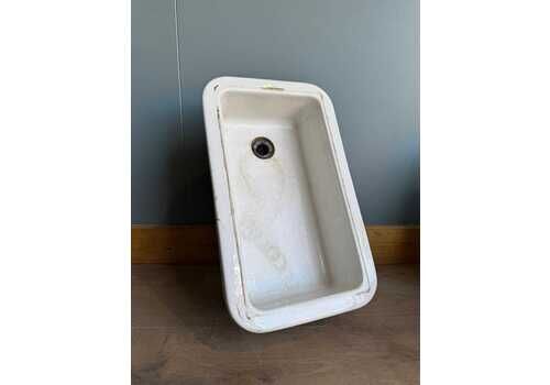 Vintage Twyfords Rectangular Sink – Reclaimed Ceramic Basin 64cm Utility/Lab