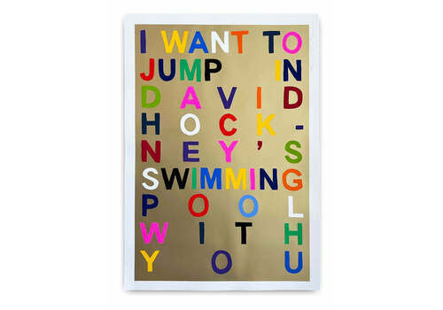 Benjamin Thomas Taylor, ‘I Want To Jump In David Hockney’s Swimming Pool With You’ (2023)