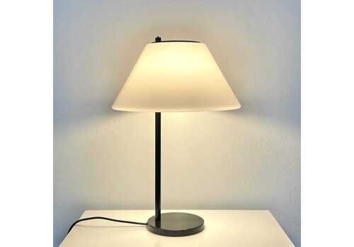 Vintage Mid Century Louis Poulsen “Combi” Rare Danish Table Lamp In Black And White   Design By Per Iversen In 1967