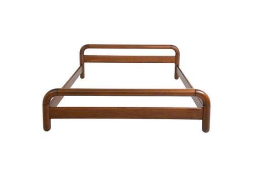 Gardenia Italian Bed, Designer Luciano De Gennaro For Brivio, 1977