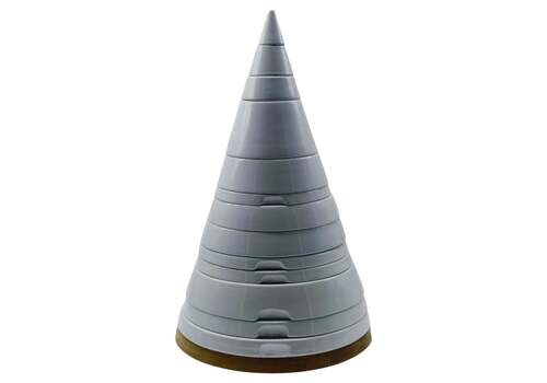 Ambrogio Pozzi For Pierre Cardin Stackable "Cone" Table Set, Italy 1970s