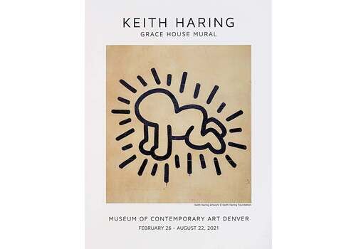 Keith Haring, Grace House Mural, 2021