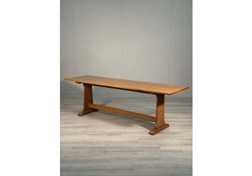 Large Antique Oak Refectory Table C1920