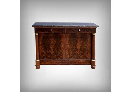 Mahogany Sideboard, Empire Style – 2nd Part Of The 19th Century