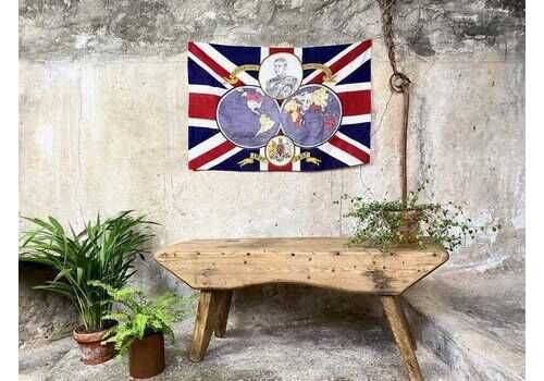 Edward VIII 1937 Coronation Hemisphere Flag Rare