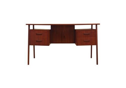 Teak Desk, Danish Design, 1960s, Production: Denmark