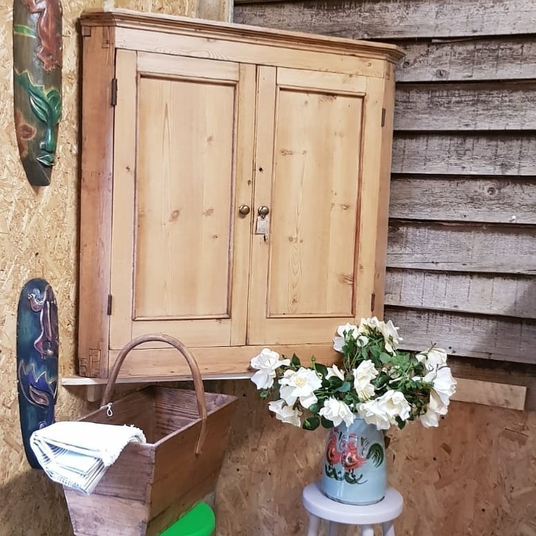 Antique Pine Corner Cupboard Victorian Hanging Vinterior Antique Pine Corner Cupboard Victorian